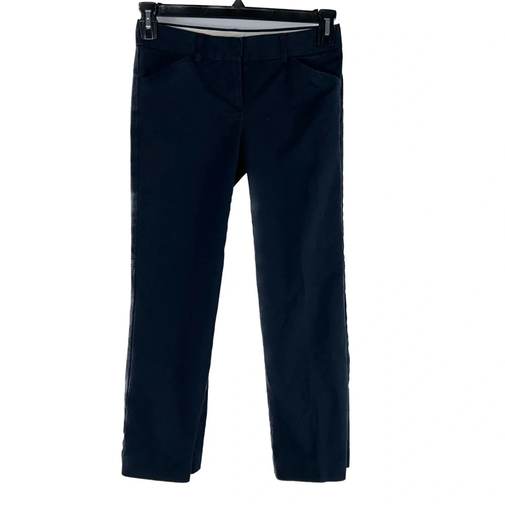 Theory Dress Pants Straight Leg Low Rise Trousers Business Slack Pants Vintage